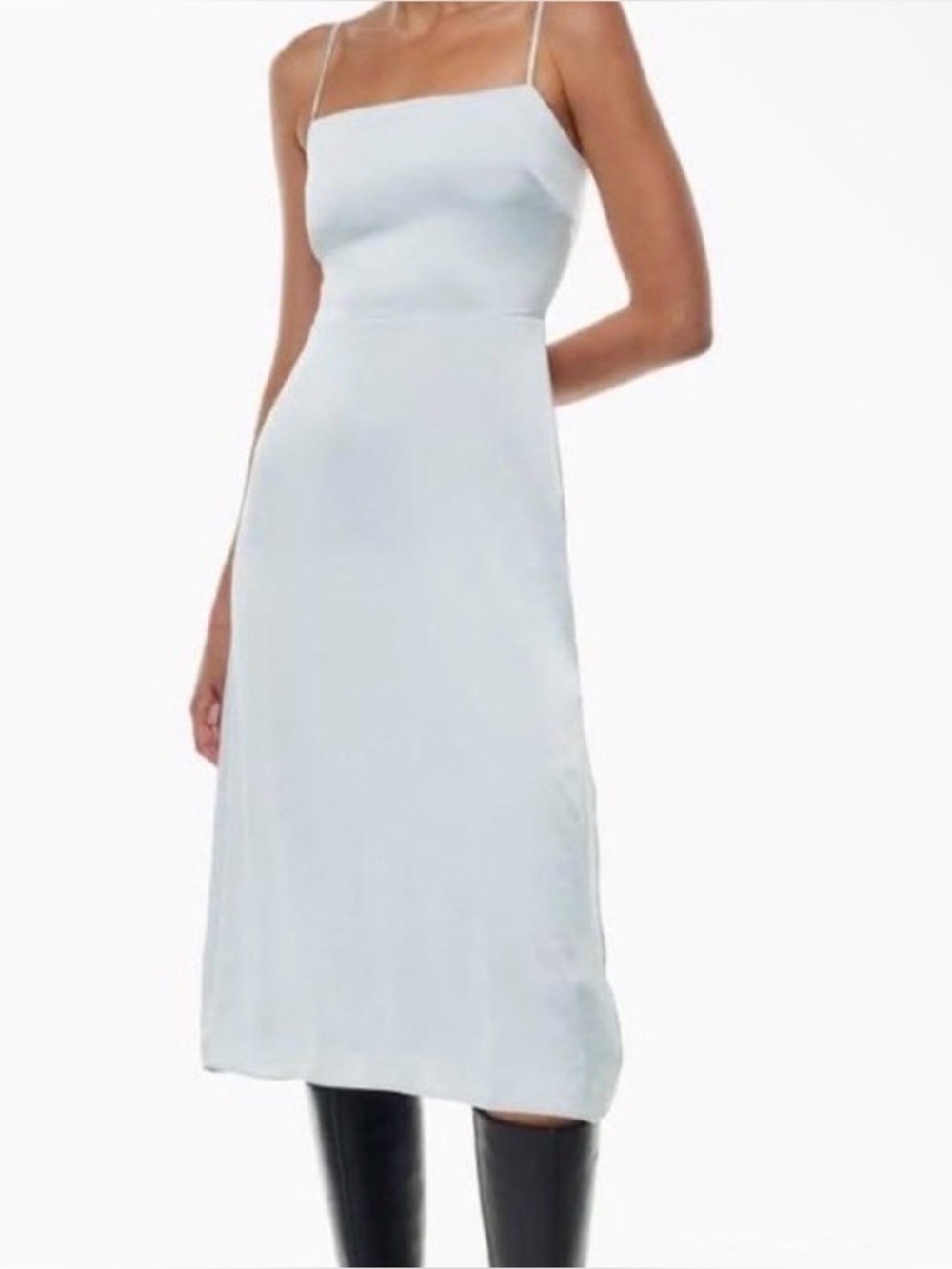 NWOT Wilfred Magdalena Satin Dress
